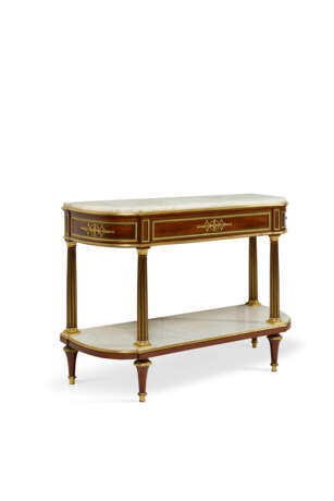 CONSOLE DESSERTE D'ÉPOQUE LOUIS XVI - photo 1