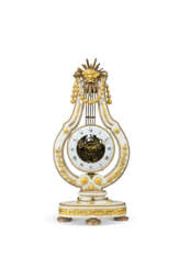 PENDULE LYRE D'ÉPOQUE LOUIS XVI