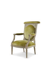FAUTEUIL VOYEUSE D'EPOQUE LOUIS XVI