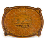 A LOUIS XV ORMOLU-MOUNTED TULIPWOOD, AMARANTH AND FRUITWOOD MARQUETRY OCCASIONAL TABLE - photo 4