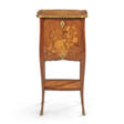 A LOUIS XV ORMOLU-MOUNTED TULIPWOOD, AMARANTH, FRUITWOOD AND GREEN-STAINED MARQUETRY PETIT SECRÉTAIRE - Архив аукционов