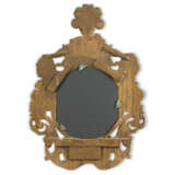 A NORTH EUROPEAN GILTWOOD MIRROR - photo 6