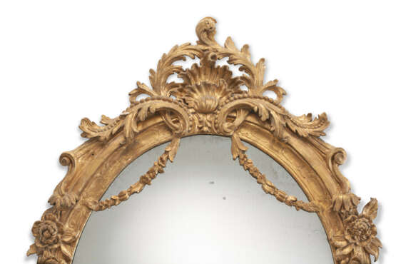 A PAIR OF GEORGE II GILTWOOD MIRRORS - photo 3