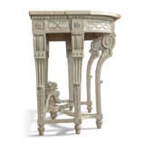 A LOUIS XVI WHITE-PAINTED CONSOLE TABLE - photo 4
