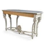 A LOUIS XVI WHITE-PAINTED CONSOLE TABLE - Foto 5