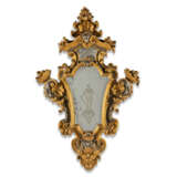 A PAIR OF ITALIAN GILTWOOD, MOTHER OF PEARL AND EBONISED MIRRORS - Foto 3