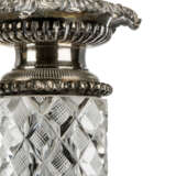A PAIR OF FRENCH SILVERED-BRASS AND CUT-GLASS LAMPS - photo 5