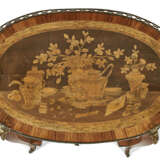 A LATE LOUIS XV ORMOLU-MOUNTED TULIPWOOD, SYCAMORE AND MARQUETRY TABLE A ECRIRE - photo 3
