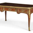 A FRENCH ORMOLU-MOUNTED TULIPWOOD AND PARQUETRY BUREAU PLAT - Prix ​​des enchères