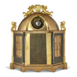 AN EMPIRE ORMULU AND PATINATED BRONZE MANTEL CLOCK - photo 4
