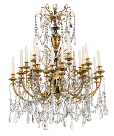 A NORTH EUROPEAN GILT AND PATINATED-BRONZE TWENTY-FOUR LIGHT CHANDELIER - photo 2