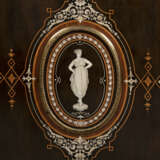 A VICTORIAN ORMOLU-MOUNTED, IVORY INLAID, AMARANTH, EBONY AND SYCAMORE SIDE CABINET - photo 3