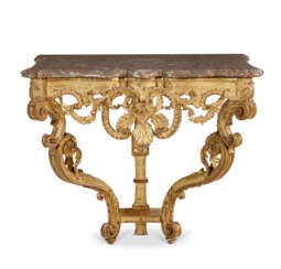A REGENCE GILTWOOD CONSOLE TABLE