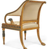 A PAIR OF SWEDISH PARCEL-GILT AND PARCEL-BRONZED ARMCHAIRS - фото 4
