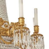 A FRENCH ORMOLU AND CUT-GLASS TWELVE-LIGHT CHANDELIER - photo 4