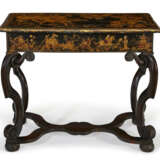 A GERMAN GILT AND JAPANNED CENTER TABLE - фото 1