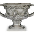 A VICTORIAN SILVER TWO-HANDLED PRESENTATION WINE COOLER - Auction prices