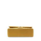 A YELLOW LAMBSKIN LEATHER JUMBO DOUBLE FLAP WITH MATTE PALE GOLD HARDWARE - Foto 4