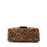 A LEOPARD PRINT PONY HAIR CALFSKIN & BLACK LEATHER MAMMA BAGUETTE WITH GOLD HARDWARE - photo 4