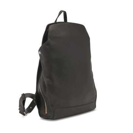 A PLOMB EVERCOLOR LEATHER CITY BACKPACK WITH PALLADIUM HARDWARE - Foto 2