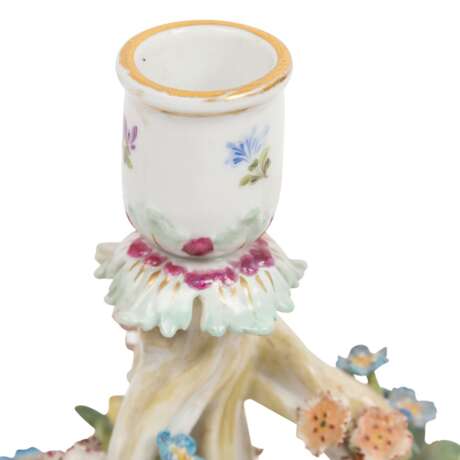 MEISSEN 3-flame candlestick with cupids, 1st choice, after 1850/60 - photo 9