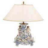MEISSEN table lamp, 1st choice, before 1924. - фото 6