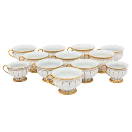 MEISSEN coffee/tea service 'X-Form' for min. 10 persons, 20th c. - Foto 5