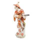 MEISSEN large figure "Malabar with lute", 20th c. - photo 2