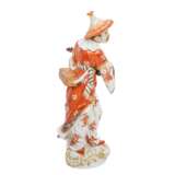 MEISSEN large figure "Malabar with lute", 20th c. - фото 4