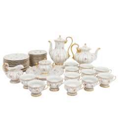 MEISSEN ceremonial service for 12 persons 'X-Form', 2nd half of 20th century.