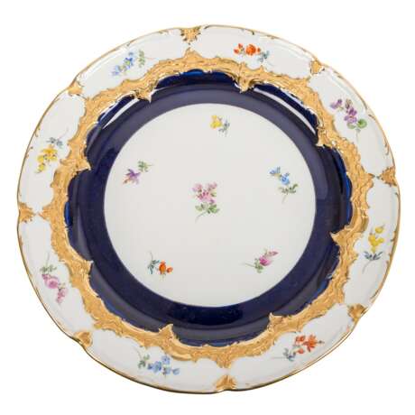 MEISSEN ornamental plate 'B-shape', 20th c. - photo 2