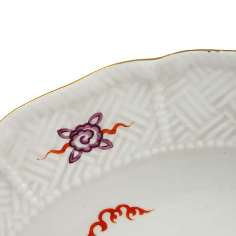 MEISSEN large wall plate 'Ming dragon purple', 2nd choice, 20th c. - Foto 3