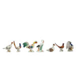 MEISSEN 7-piece set of miniature bird figurines, 20th c. - фото 6