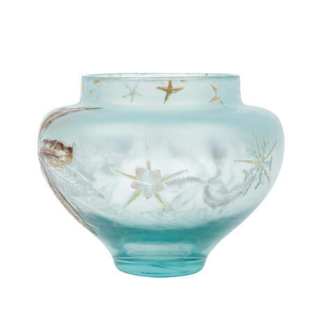 ÉMILE GALLÉ, Art Nouveau glass vase Tempus Stellae, - фото 4