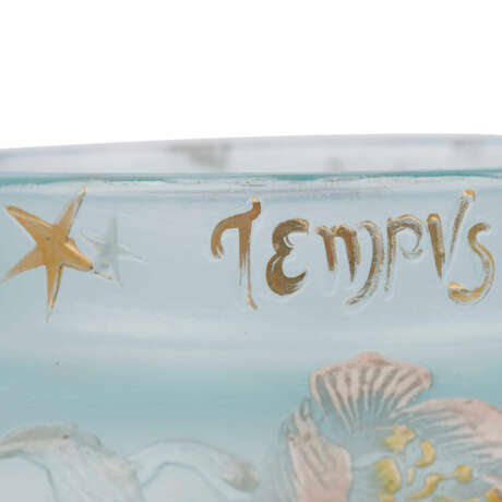 ÉMILE GALLÉ, Art Nouveau glass vase Tempus Stellae, - Foto 10