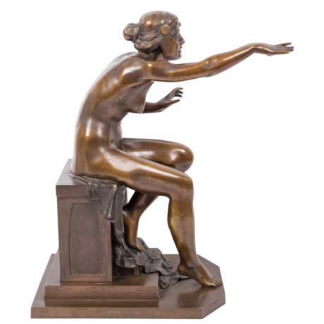 STOCKER, DANIEL (also Dan, 1865-1957), Art Nouveau figure "Cassandra", - фото 4