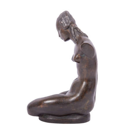 ANTES, ADAM (1891-1984) "Seated Female Nude". - Foto 2