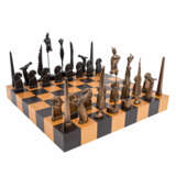 WUNDERLICH, PAUL (1927-2010), Chess set with board and casket, - photo 2