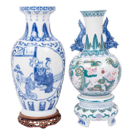 2 vases. CHINA: - фото 3