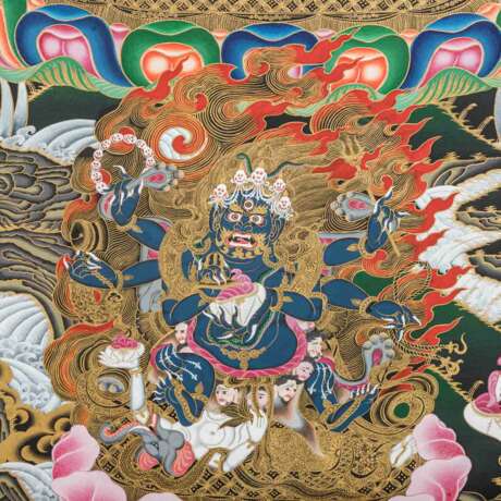 Painting of Avalokiteshvara, NEPAL, 1990s. - фото 5