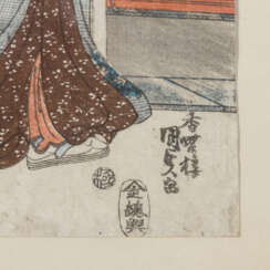 JAPAN 3 woodblock prints, 20th c.