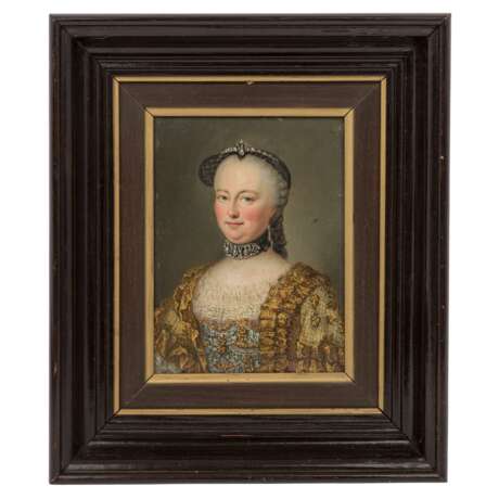 Painter and copyist 19th century, AFTER ÉTIENNE LIOTARD, JEAN "Portrait of Maria Theresa", - photo 1