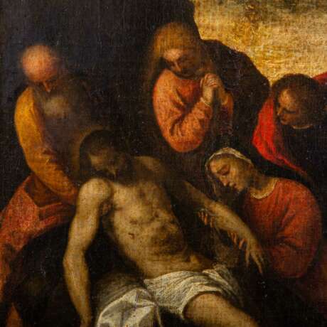 TINTORETTO-UMKREIS/SCHULE (painter 16th/17th c.), "Lamentation of Christ", - фото 3