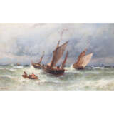 WEBER, THEODOR ALEXANDER (1838-1907), "Stormy Sea", - photo 1