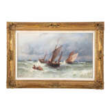 WEBER, THEODOR ALEXANDER (1838-1907), "Stormy Sea", - Foto 2