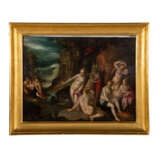 PAINTER/IN 17th century, "Nymphs on a riverbank", - Foto 2