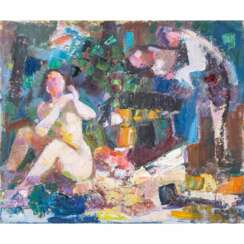 SCHOBER, PETER JAKOB (1897-1983), 'Bathers',