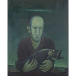 TISNIKAR, JOZE (1928-1998), "Man with fish",