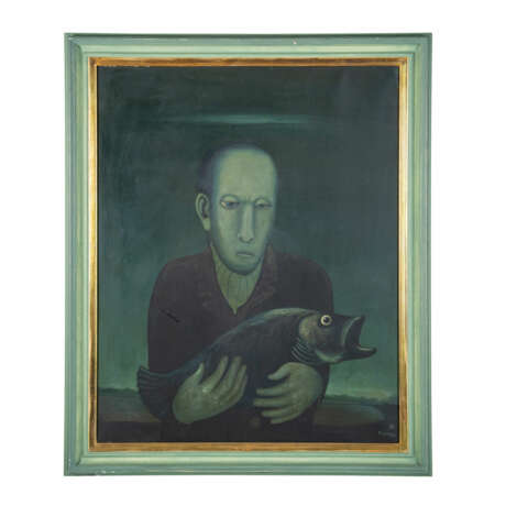 TISNIKAR, JOZE (1928-1998), "Man with fish", - Foto 2