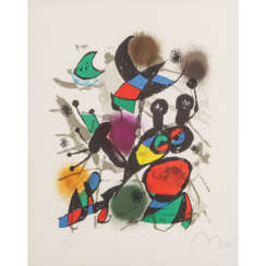 MIRÓ, JOAN (1893-1983), Abstract composition "Lithograph III",